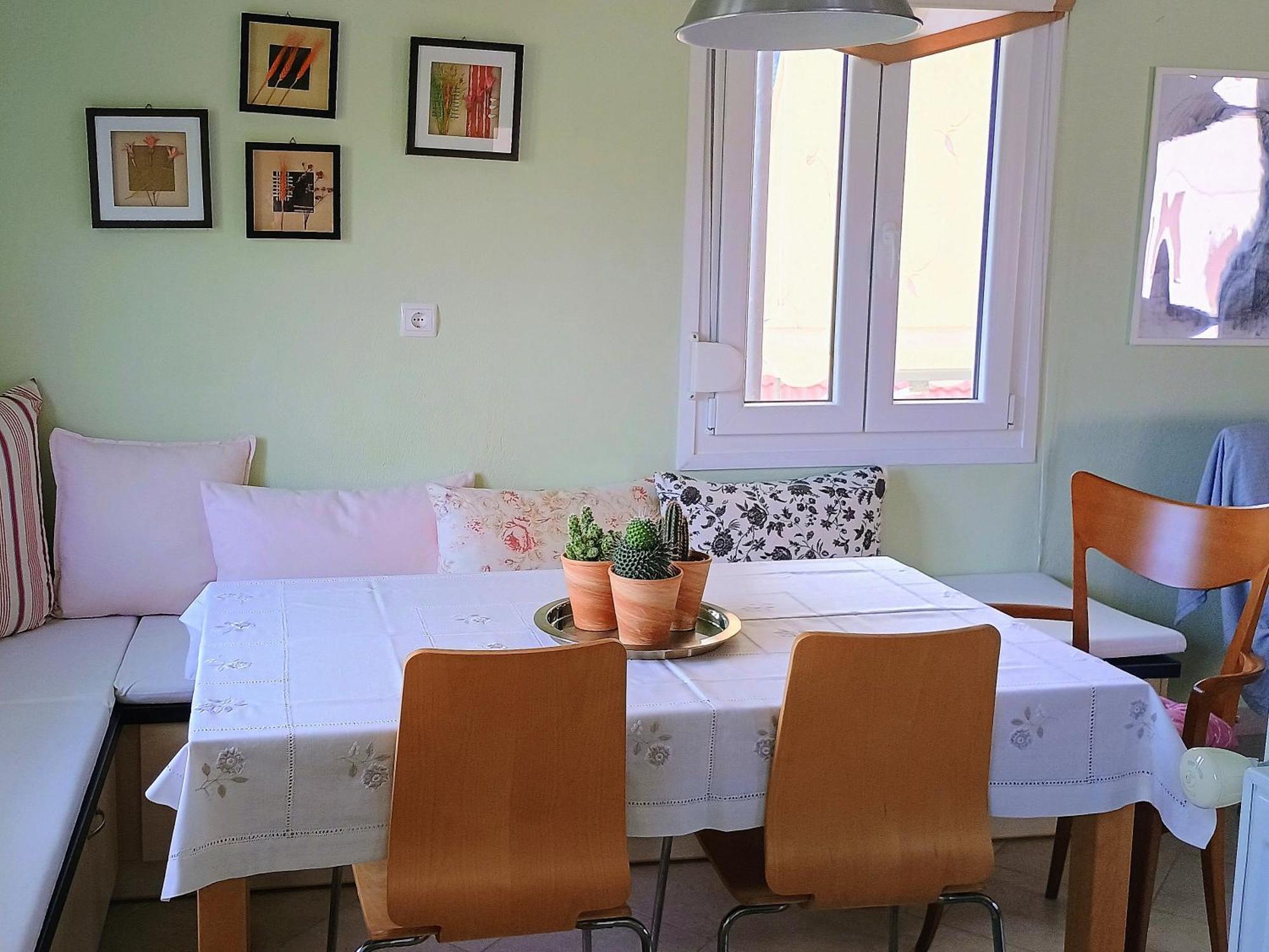 Family And Relaxing House In A Village Rodotopi Екстер'єр фото